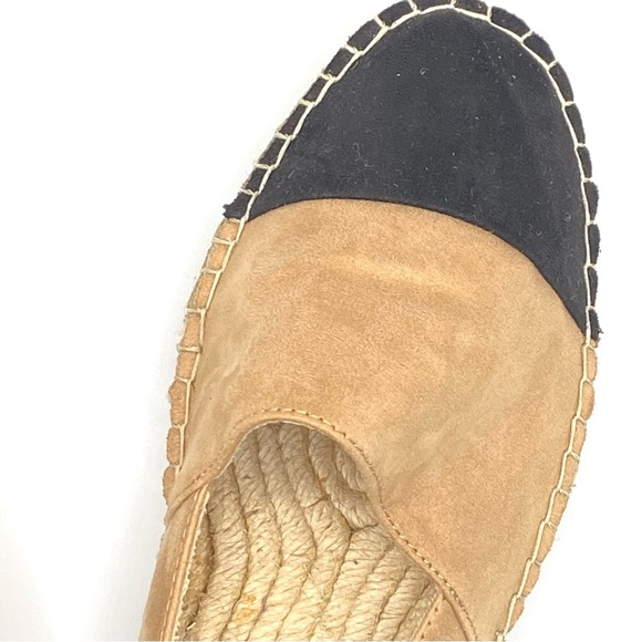 ZARA Basic Elegant Two-Tone Espadrilles Tan and Black - New - EU39 - Picture 3 of 14
